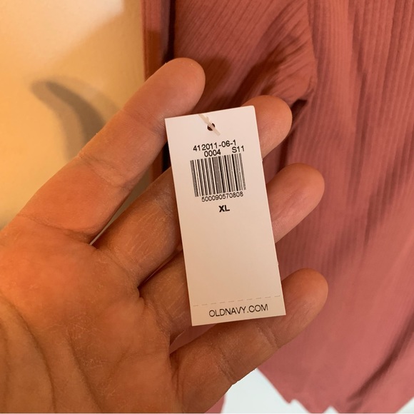 Old Navy Long Sleeve Square Neckline Bodysuit NWT - Picture 3 of 3